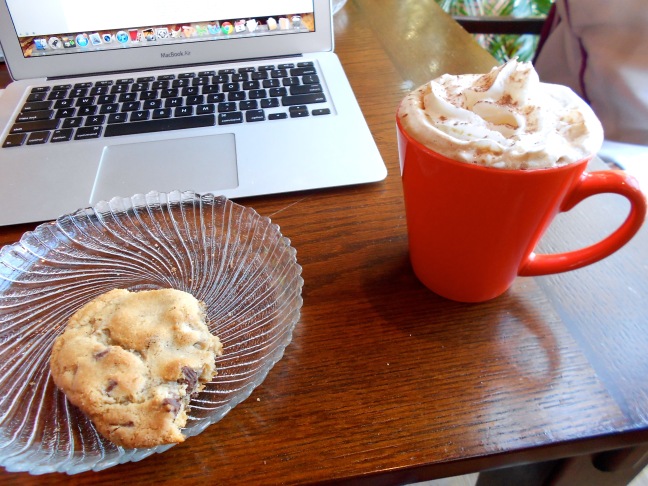 Coffee, Scone, and Studying